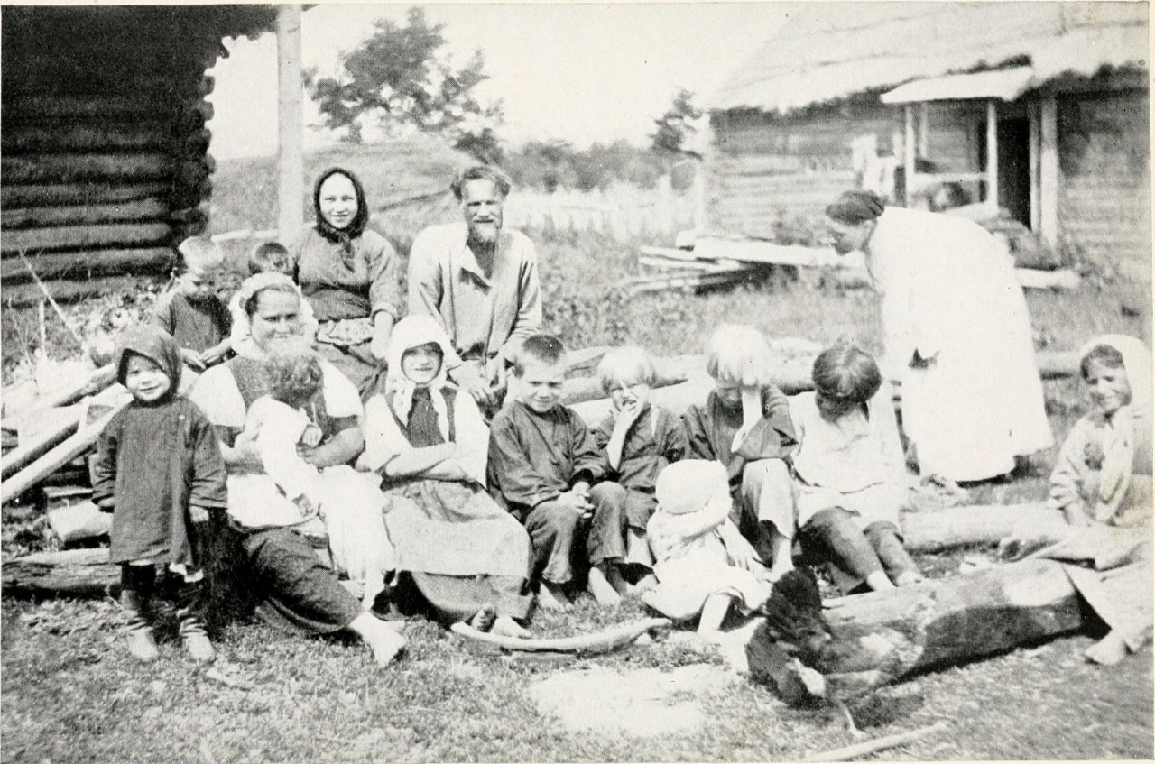 Крестьянская семья,1892