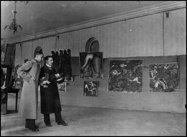 Выставка картин Малевича во второй курской женской гимназии, 1913 год.