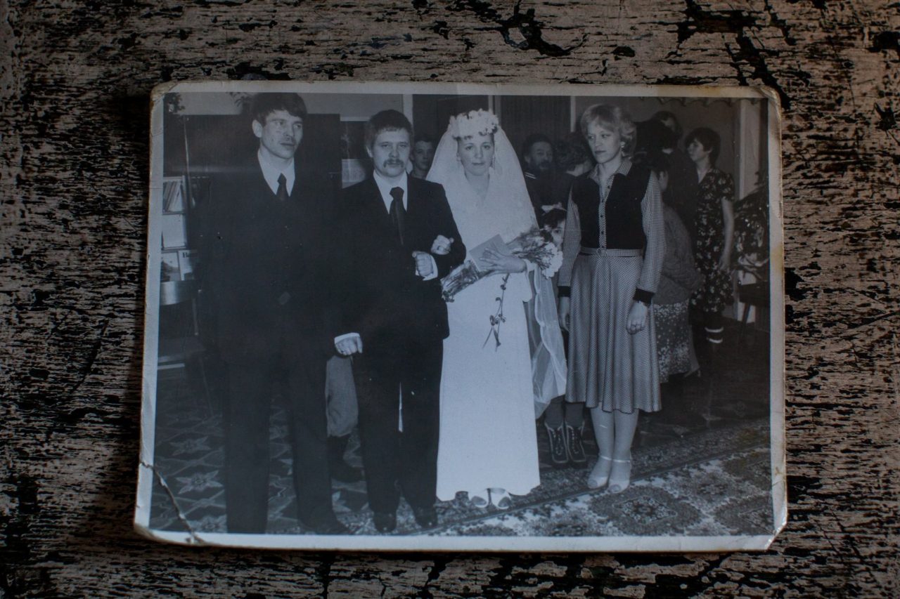 Из архива Николая. Фотография со свадьбы. Николай был несколько раз женат