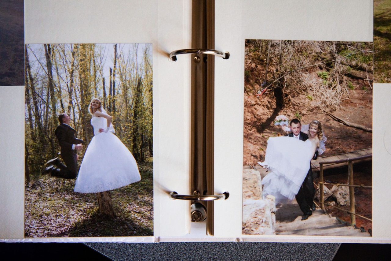 Шесть лет назад Дмитрий и Елена поженились. Фотография из семейного фотоальбома