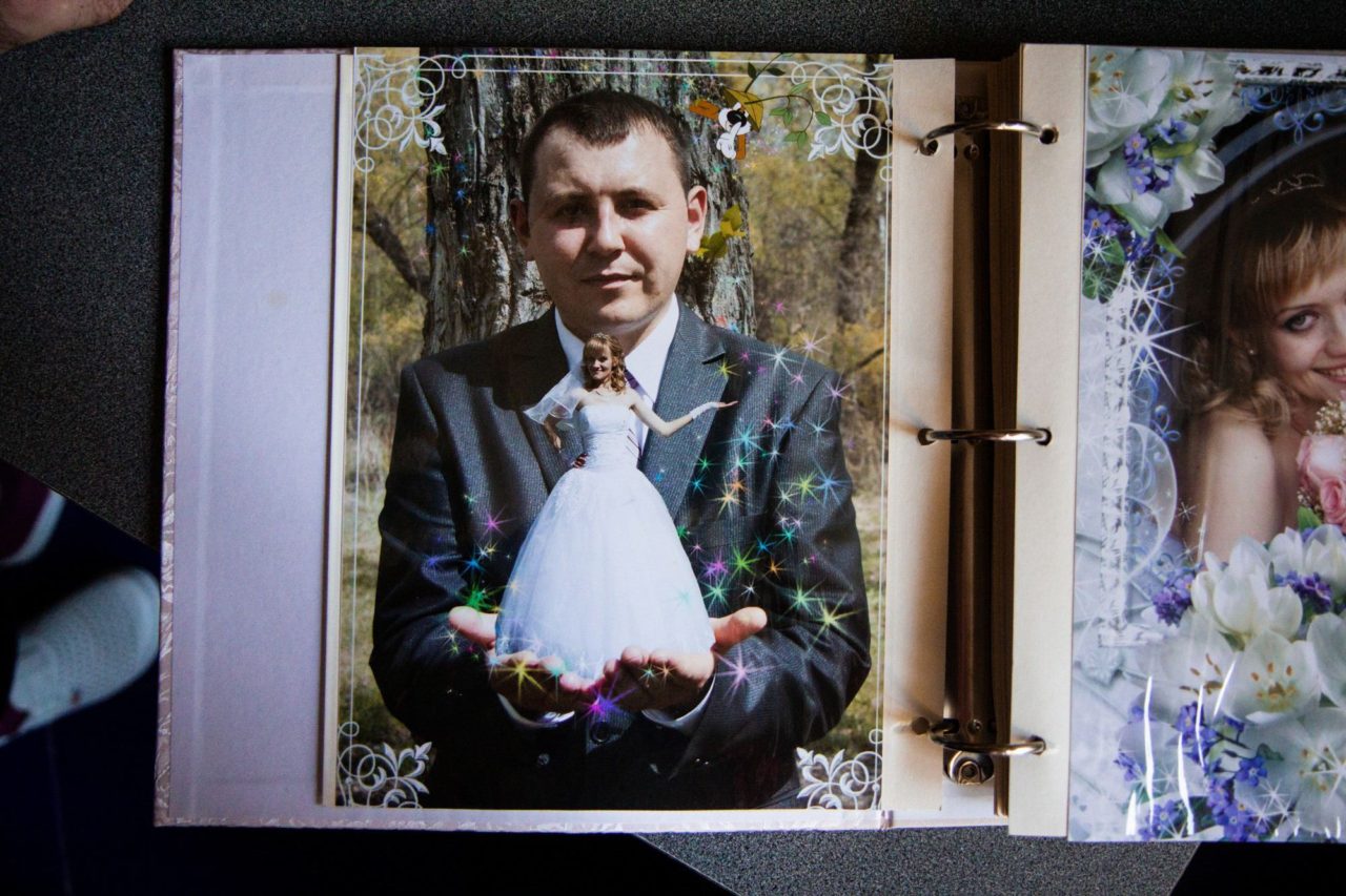 Шесть лет назад Дмитрий и Елена поженились. Фотография из семейного фотоальбома