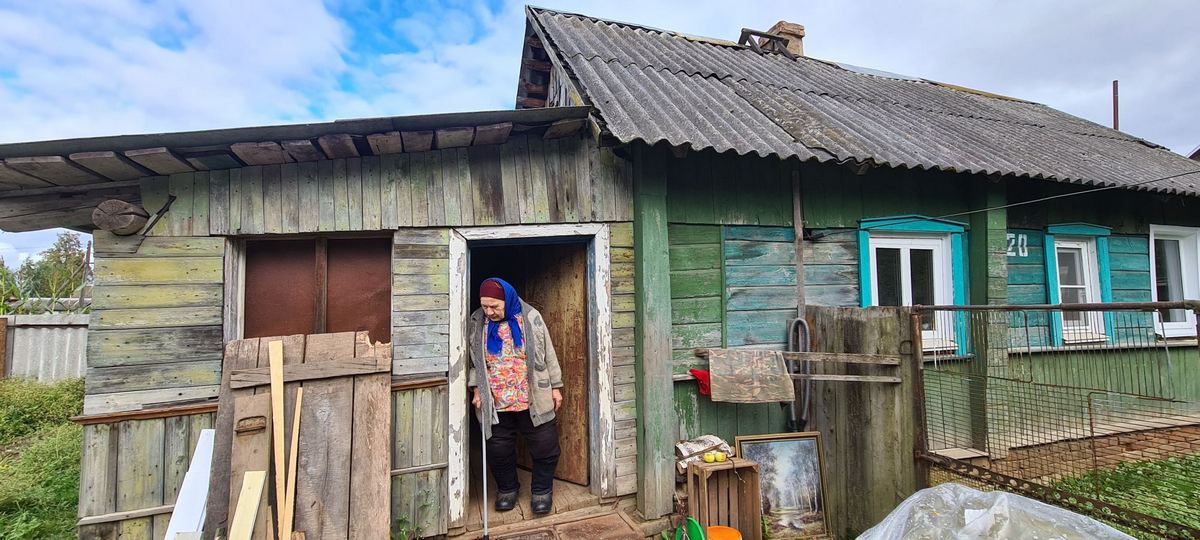  Мария Федоровна на пороге своего нового дома