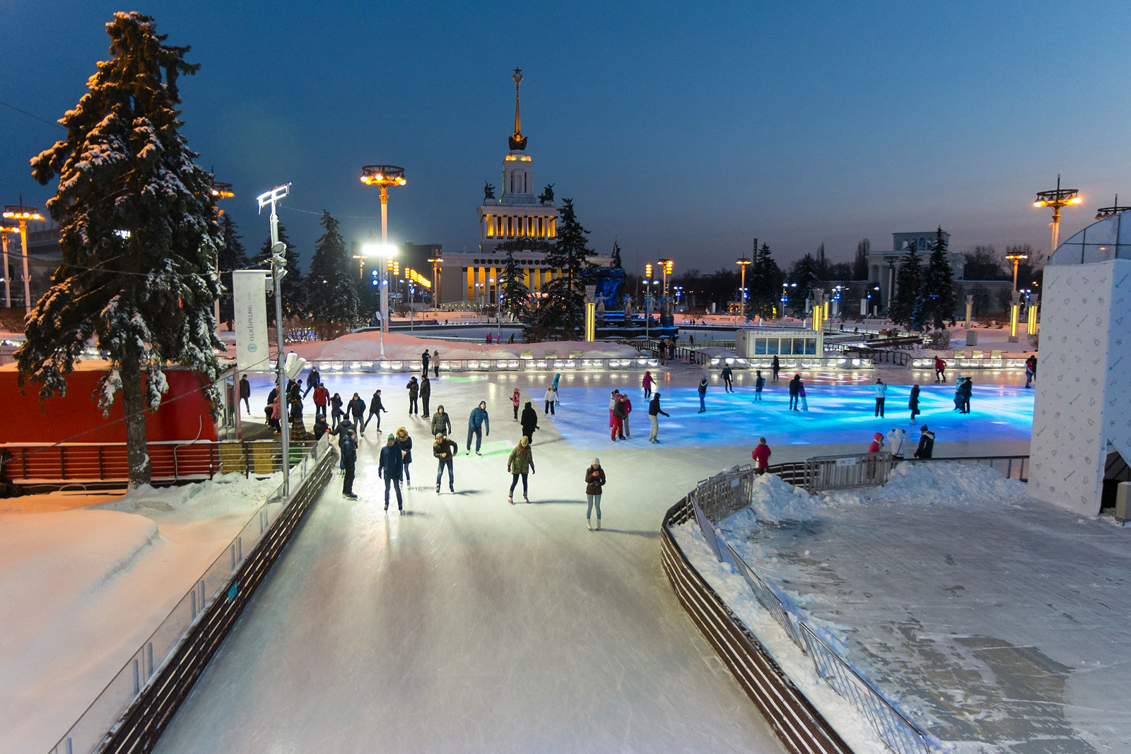 Вднх зимой фото 2024