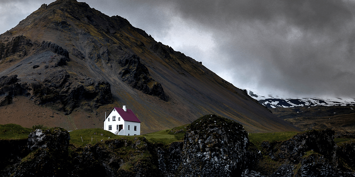 пейзаж Исландии